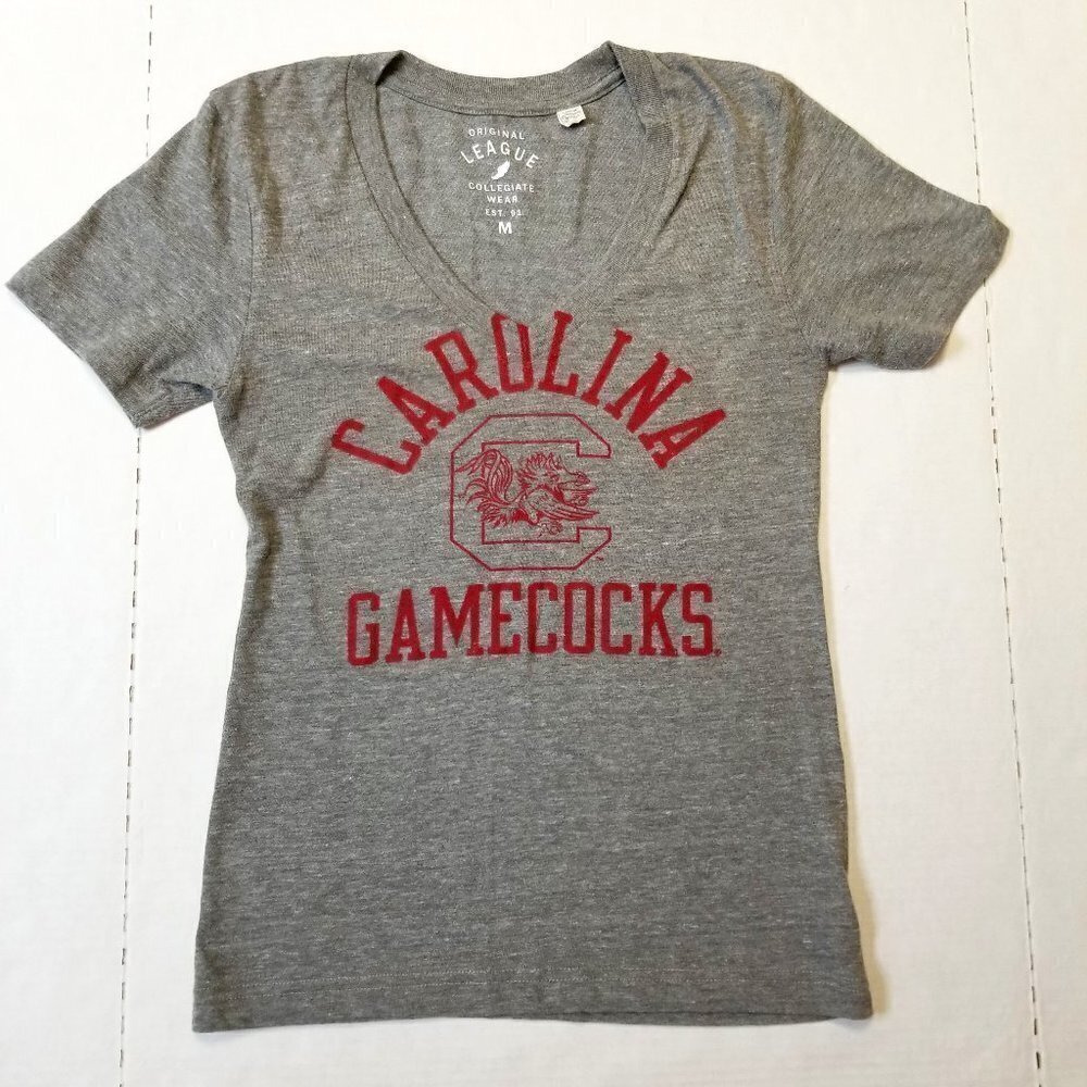 USC Gamecocks Women's Size M Fitted gray t-shirt